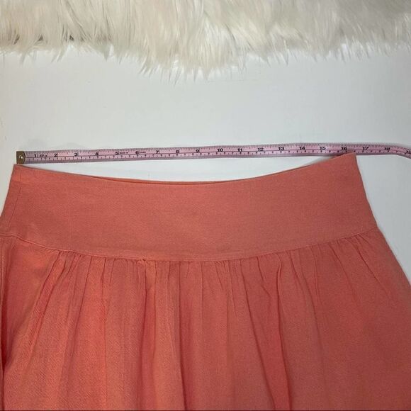 De Collection Peach Embroidered Skirt L - Picture 7 of 12